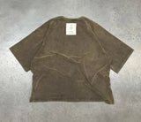 Advbridge 2025 New Retro Loose T-shirts Men and Women Y2K American High Street Washed Round Neck Short Sleeve Hip-hop Street Style Tops