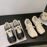 ADVBRIDGE  -  Fashion Casual Sneakers White 2025 Summer Flat Square Toe Sneakers Women's Shoes