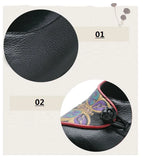 ADVBRIDGE  -  High quality Pumps Shoes Women's Red Leather Woman Comfortable Small Pressure Pumps Ladies Low Heels Crossdresser Shoes Mom