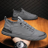 Advbridge Men Casual Shoes Breathable Ice Silk Canvas Shoes Outdoor Comfort Slip on Flat Vulacnized Sneakers for Men Zapatillas De Hombre