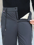 Advbridge New Winter Men's Pants Heavyweight Thicken Fleece Lined Thermal Trousers Male Straight Casual Snow Warm Pants Plus Size 8XL
