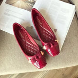 Advbridge Blue Flats Luxury Leather Casual Flat Square Toe Shoes For Women  Ladies Summer Footwear White Pink Genuine Mark Wholesale A