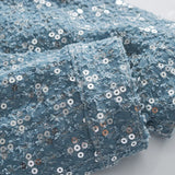 Advbridge Autumn New Men's Colorful Denim Clothes Trendy and Handsome Youth Jackets, Loose Sequin Tops