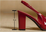 ADVBRIDGE  -  High Heels Women's High Heeled Sandals Mary Jane Heels Women Square Head High Heel Single Shoes Empty Bag Head Sandals Women's