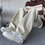 Advbridge American Retro Jeans Men's New Style Cool and Stylish Explosive Street Style Slightly Flared High-end Straight Leg Pants Trendy