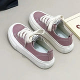 ADVBRIDGE  -  Women's Casual Canvas Sneakers Thick Sole Summer Autumn Trendy Versatile Leisure Sports Shoes Comfortable All-Match Style