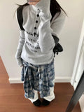 Advbridge Harajuku Turtleneck Women Sweaters Korean Style Streetwear Y2k Letter Printed Knitted Tops Gray Long Sleeve Aesthetic