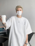 ADVBRIDGE  -  Future Solid T Shirt Mens Cartoons Loose Men's Wear Cotton Summer T Shirts Hip Hop Oversized Short Sleeve Clothing Q276
