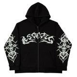 Advbridge Cardigan hoodie men Y2K retro spring and autumn women embroidery personalized pattern street street hoodie long sleeves