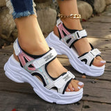 ADVBRIDGE  -  New Summer Fashion Wear-resistant Height-enhancing Sandals Comfortable Non-slip Beach Casual Thick-soled Sports Shoes for Women