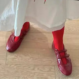ADVBRIDGE  -  Women Loafers Shoes Fashion Retro Sandals Flats Elegant Woman Summer Shoes Trend Designer Shallow Cozy Lolita Shoes for Women