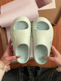 ADVBRIDGE  -  Summer Refreshing Sea Salt Simple Slipper Women Fashion Outwear New Shoes Female Increase Platform Beach Flip-flops Lady
