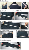Advbridge 2024 Navy Blue 2 Piece Slim Fit Business Men Suit Stripe Groom Wedding Tuxedo Custom Skinny Prom Wedding Business Suit
