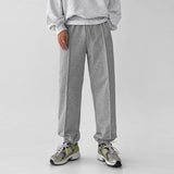 Advbridge Sports Male Mid Waist Drawstring Training Pants Jogger Casual Solid Pocket Men Loose Sweatpants Streetwear Legging Clothing