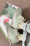 ADVBRIDGE  -  Fresh Women Sneakers Soft Purple Female Students Board Shoes Lace Up Tennis Sport Shoes Lt.Green Latex Insole Quality