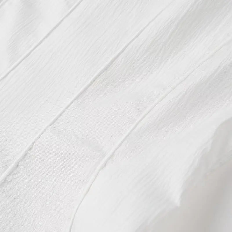 ADVBRIDGE  -  Women’s White Waist Dress Womens Dresses Sexy Shop Products Women's Summer Fashion Party Woman Short Sundress
