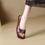 ADVBRIDGE  -  Summer Retro New Size and Size Women's Comfortable Versatile Flat Sandals