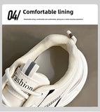 ADVBRIDGE  -   Women Vulcanized Shoes Women Sports Shoes Casual Shoes Thick Sole Height Increasing Breathable Running Shoes Fashionable