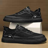 ADVBRIDGE  -  High Quality Men's Sneakers Leather Casual Shoes Autumn 2024 New Breathable Men Shoes Male Flat Shoe