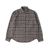 ADVBRIDGE  -  Spring Autumn Retro Plaid Print Men's Shirts Casual Lapel Collar Buttoned Long Sleeve Cardigan For Men Fashionable Cardigan