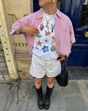 Advbridge Harajuku Cute little details Graphic T Shirts Casual Streetwear Gothic Clothes Cotton Oversized Y2k Top Goth Women Clothing