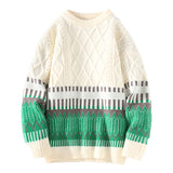 Advbridge #4346 Black Beige Vintage Streetwear Hip Hop Sweater Men Slim Knitted Pullover Homme Thick Mens Pullover Sweaters Long Sleeve