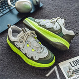 ADVBRIDGE  -  Trend Men's Shoes Outdoor Sneakers New Platform Vulcanized Shoes Breathable Casual Shoes Non Slip Comfortable Running Shoe Tenis