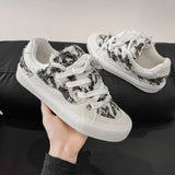 ADVBRIDGE  -  Four Seasons Couple Fashion Bread Shoes Board Shoes Casual Shoes2025 Summer Breathable Season Comfortable Sneaker Breathable Com