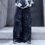 Advbridge Cargo pants men patch pocket camouflage pants retro street loose wide leg casual pants harajuku japanese streetwear men clothing