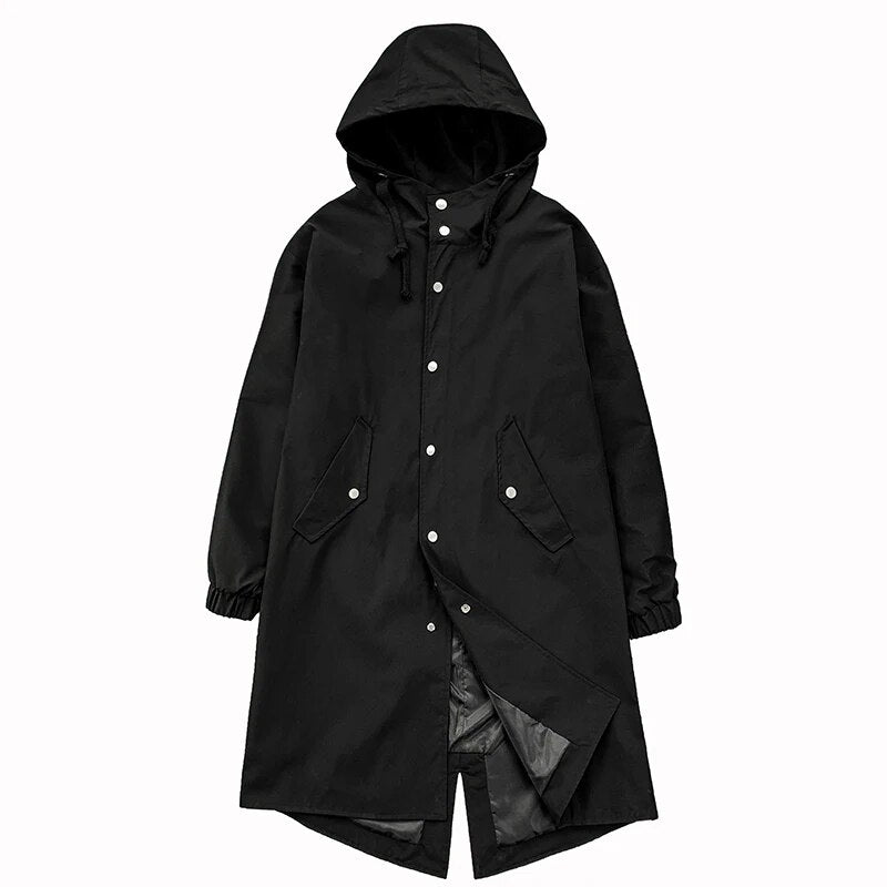 Advbridge Men Hooded Jacket Spring Autumn Men's Casual Streetwear Slim Windbreaker High Quality Jacket Man Clothing 3XL