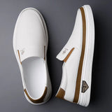 ADVBRIDGE  -  Men's Handmade Genuine Leather Casual Loafers 2025 New Luxury Brand Comfortable Slip-On Driving Moccasins Flats Shoes