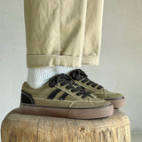 ADVBRIDGE  -  New Men’s Fashion Sneakers– Hong Kong Style, Chunky Sole, Height Increase, Breathable, Daily Commute & Sports