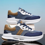 ADVBRIDGE  -  Casual Shoes Men Designer Luxury Women Thick Sole Tennis Chunky Sneakers Muffin Sport Shoes Male Board Footwear