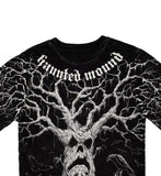Advbridge Y2K Fashion New Street Round Neck Long Sleeve T-shirt Harajuku Goth Super Graphic Printing Vintage Joker Couple Short Sleeve Top