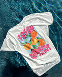 Advbridge Oversized Orange Fruit Graphic T Shirts Vintage Streetwear Korean All Cotton Gothic Clothes Harajuku Y2k Top Goth Women Clothing