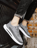 ADVBRIDGE  -  Crocodile Pattern Men Shoes Platform Breathable Loafers 2025 Summer Slip on Men Casual Sneakers Vulcanized Walking Zapatillas