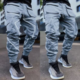 Advbridge Men's Cargo Pants Techwear Multi Pocket White Male Trousers Multipockets Sports Joggers Summer Stacked High Quality Aesthetic
