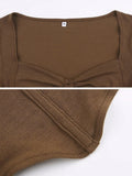 Advbridge aspen outfit winter Cinnamon Sensation Crop Top