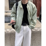 Advbridge 2024 Autumn New Heavyweight Jacket Men's Korean Version Casual American Short Loose Jackets High Street Baseball Coat