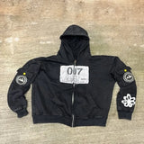 Advbridge Y2K Zip Up Hoodie Harajuku Hip Hop New Fashion Patch Embroidery Oversized Hoodie Men Women Loose Casual Hoodie Jacket Streetwear