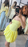 ADVBRIDGE  -  Spring Slim Temperament Dress Sexy Perspective Sling Hip Women's Short Skirt