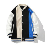 Advbridge Spring New Fashion Casual Loose Quality Patchwork Knit Coat Men Jacket jinquedai
