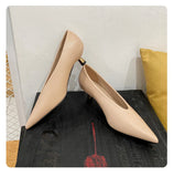 Advbridge European American Spring Summer Fashion Cup Heel V Cut Design High Heel Pumps Sexy Retro Women Shoes Ladies High Heels Shoe