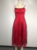 Advbridge Maxi Dress Robe Trapeze High Waist Big Swing Sexy Ball Dress Women Strap Embroidered Sleeveless A-line Dress Backless