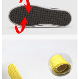 Advbridge 2024 New Men Canvas Shoes Breathable Outdoor Mens Casual Shoes Comfortable Spring Autumn Cloth Flat Shoes Black Walking Sneakers