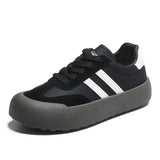 ADVBRIDGE  -   Women's Casual Outdoor Lace Up Sport Shoes Spring Autumn Designer Korean Round Toe Sneakers Vulcanized Shoes Tenis De Mujer