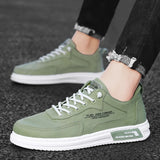 Advbridge Flat Non-slip Wear-resistant Breathable Men's Sneakers Classic Fashion Canvas Casual Shoes Brand Shoes for Men  Vulcanized Shoes