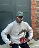 Advbridge Y2k American Harajuku Autumn and Winter Sweater for Men with Cherry Pattern Decoration Casual Loose Retro Lazy Sweater for Women