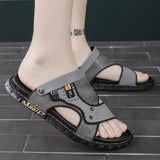 ADVBRIDGE  -  New Men's Summer Sandals Outdoor Non-Slip Mountaineering Hiking Shoes Men Beach Slippers Casual Wear Resistant Sports Shoes