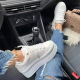 Advbridge Ladies Lace-up Casual Women's Sneakers Autumn Winter Zapatillas Mujer Trainers Leisure of Female Shoes Platform Women Shoes